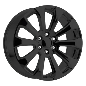 OE Creations – PR204 – Black – 22″x9″ 28mm – All weather Wheels – 204GB-2295828